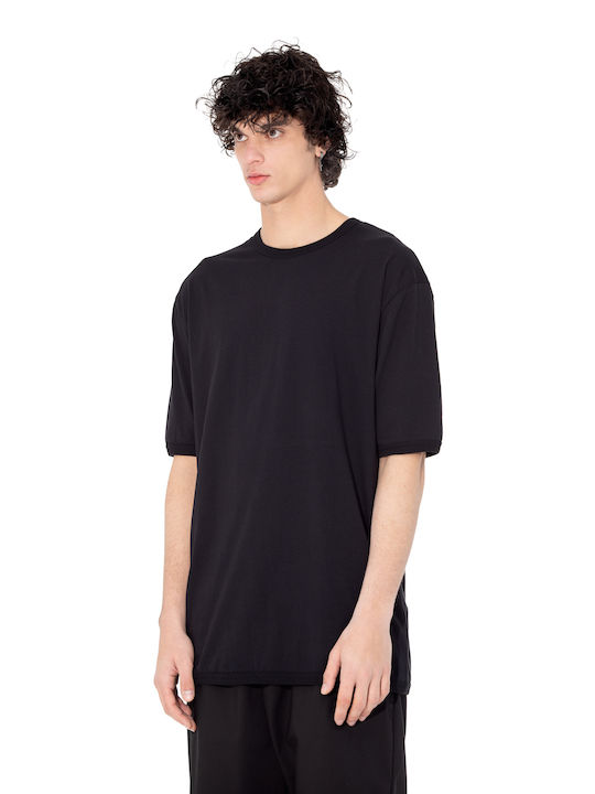 Ne En Aout Men's Short Sleeve T-shirt Black