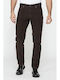Carrera Trousers Elastic in Regular Fit Brown