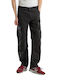 Reell Flex Lc Men's Trousers Cargo Elastic in Loose Fit Black