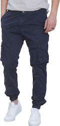 Huxley & Grace Παντελόνι Cargo Navy Μπλε Huxley & Grace Παντελόνι Cargo Navy Μπλε