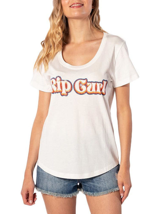 Rip Curl Big Mama Γυναικείο T-shirt Λευκό