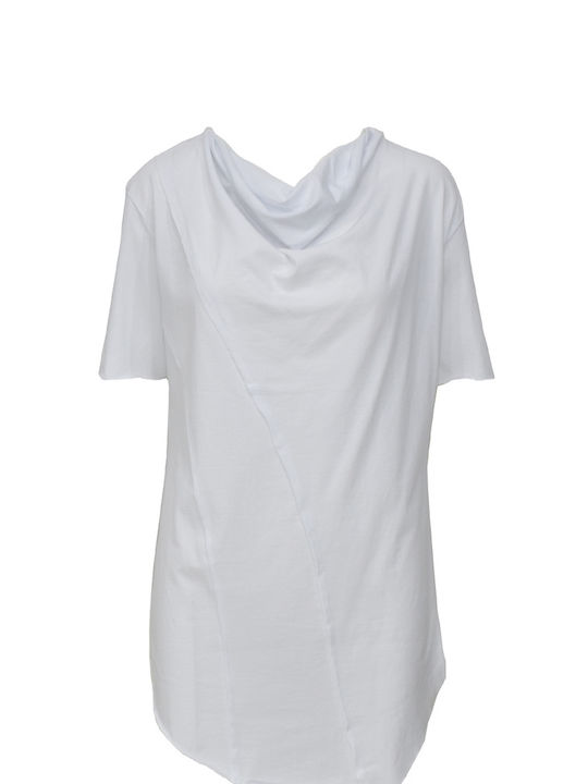 Aris Tsoubos Women's Oversized T-shirt White