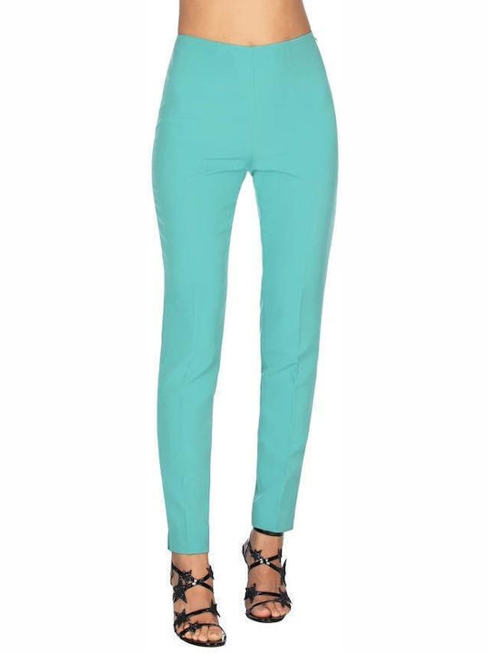 Relish Laggon Women's Fabric Trousers Turquoise