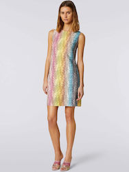 Missoni Gestricktes Abendkleid Mehrfarbig Missoni Gestricktes Abendkleid Mehrfarbig