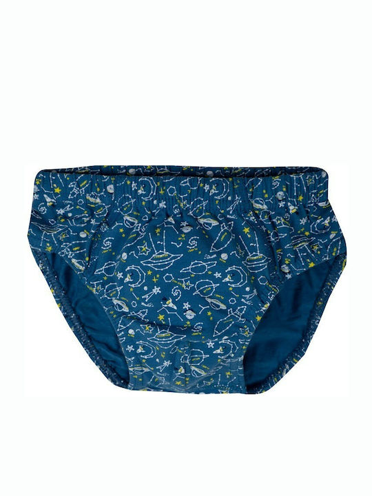 Baykar Kids' Brief Blue