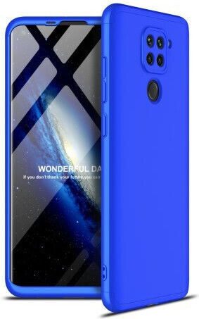 GKK Umschlag Rückseite Kunststoff 0.3mm Blau (Redmi Note 9)