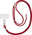 Phone Neck Strap Red