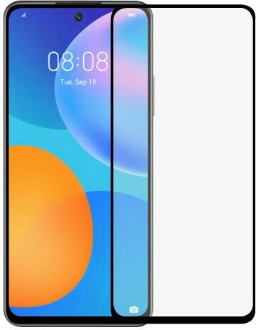 Full Face Tempered Glass Μαύρο (Huawei P Smart 2021)