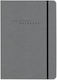 adBook Eco Blocul De Notițe B5 96 Foi Cu Cauciuc Gri SM-3213