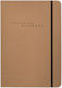 adBook Eco Bloc de Notițe cu Elastic Maro