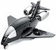 Пластмасова Поставка за кламери Speed Up Paperweight Paperclip Holder Sharpener в Черен Цвят 13x7x13см.