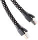 Atlas Cables U/UTP Cat.6a (Gigabit) Καλώδιο Δικτύου Ethernet 1.5m Μαύρο