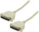 Cable-103/5 Cable RS232 25-pin male to RS232 25-pin male 5m 1pcs