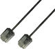 Techly U/UTP Cat.6 (Gigabit) Καλώδιο Δικτύου Ethernet 0.5m Μαύρο