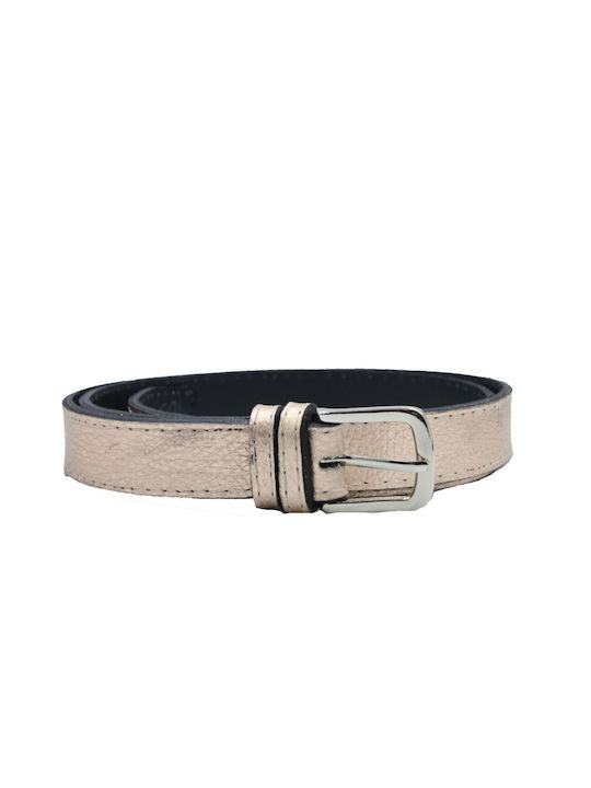 Leather Lab Leather Women's Belt Pink