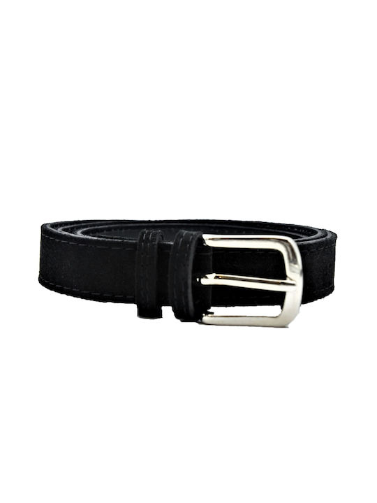 Leather Lab Leather Women's Belt Black