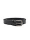 Leather Lab Leather Women's Belt Black