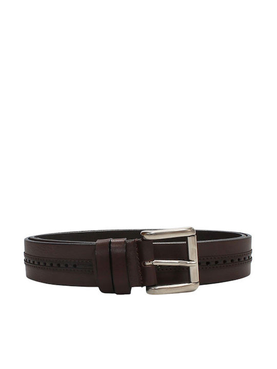 Men's Belt Leather Brown