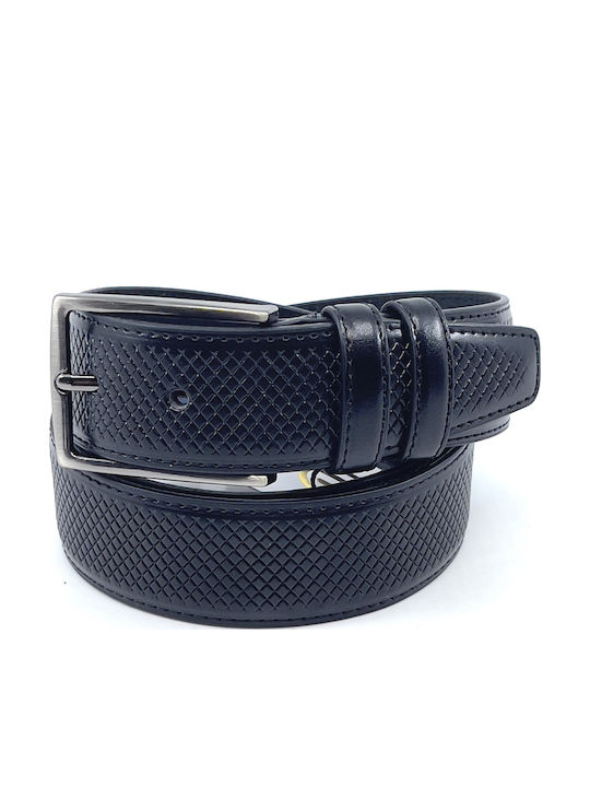 Legend Accessories Ανδρική Ζώνη Δερμάτινη Μαύρη