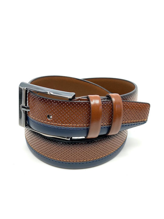 Legend Accessories Men's Belt Leather Tabac Brown