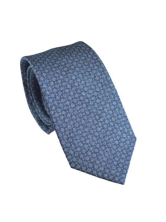 Reader Silk Men's Tie Printed Blue