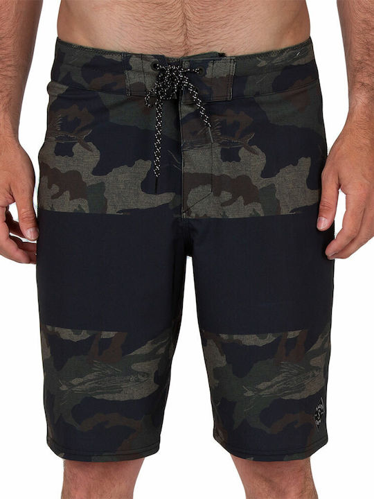 Salty Crew Topwater Boardshort Men's Swimwear Shorts Khaki Camo