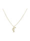 Necklace Monogram from Gold 9 K