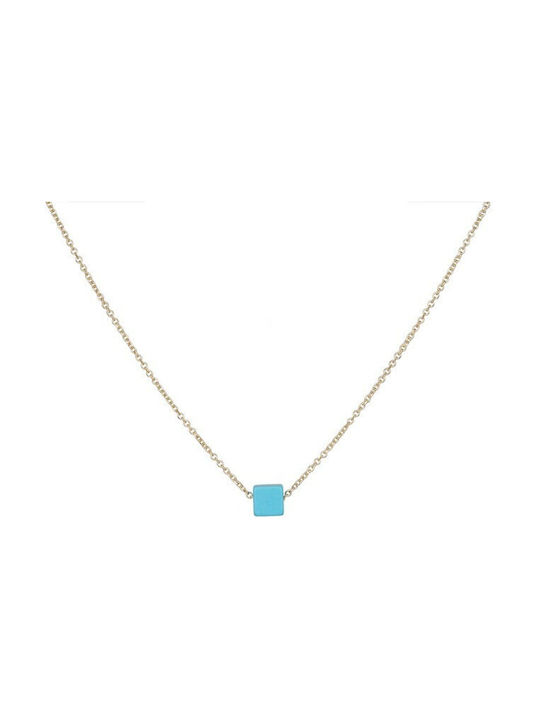 Necklace from Gold 9 K