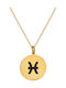 Necklace Zodiac Sign Gold Plated