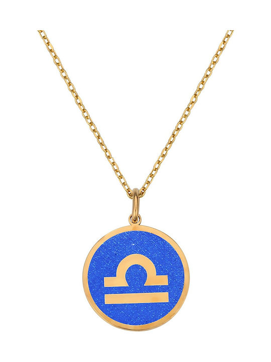 Necklace Zodiac Sign Gold Plated