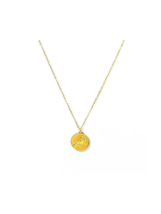 Necklace Zodiac Sign Gold Plated