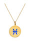 Necklace Zodiac Sign Gold Plated