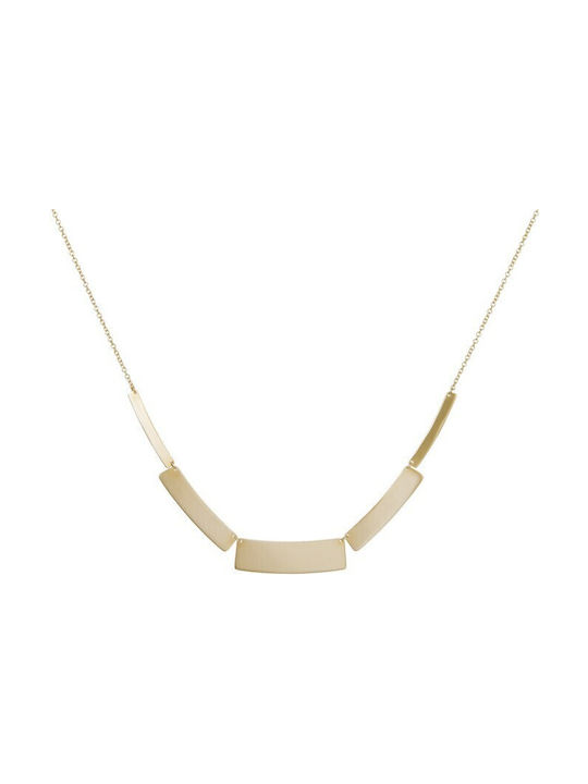 Necklace from Gold 9 K