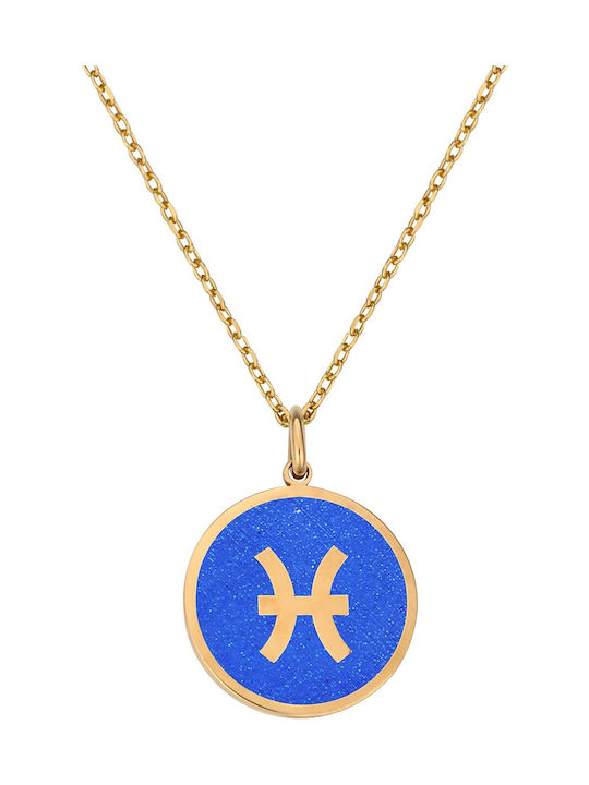 Necklace Zodiac Sign Gold Plated