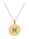 Necklace Zodiac Sign Gold Plated