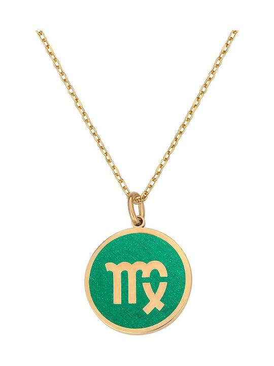 Necklace Zodiac Sign Gold Plated