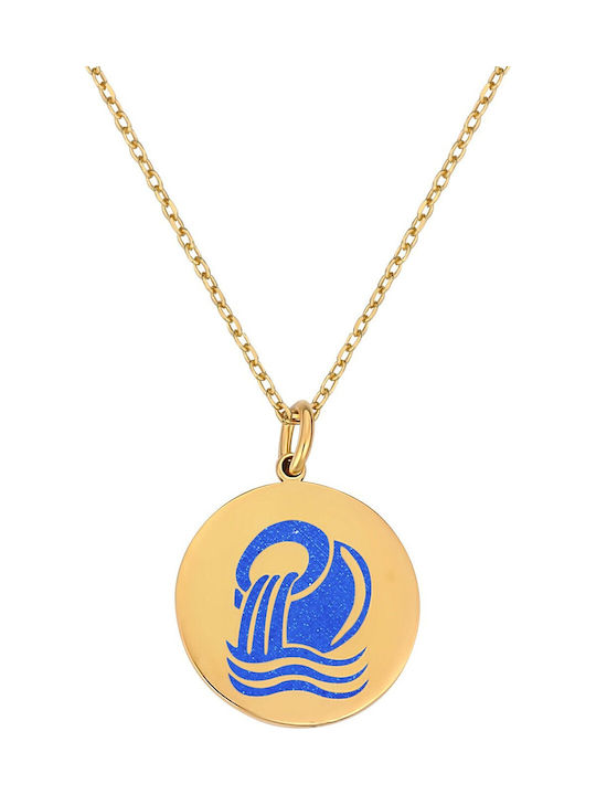 Necklace Zodiac Sign Gold Plated