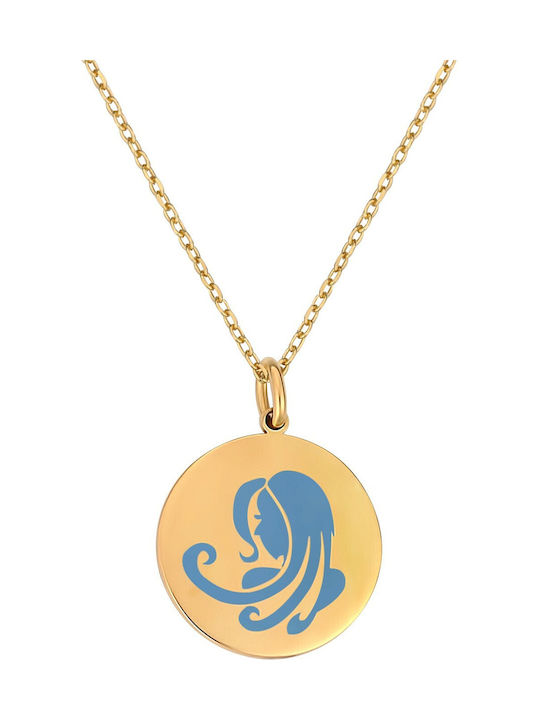 Necklace Zodiac Sign Gold Plated