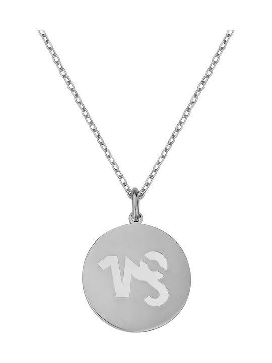 Necklace Zodiac Sign from Silver