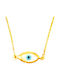 Necklace Eye from Gold 14K