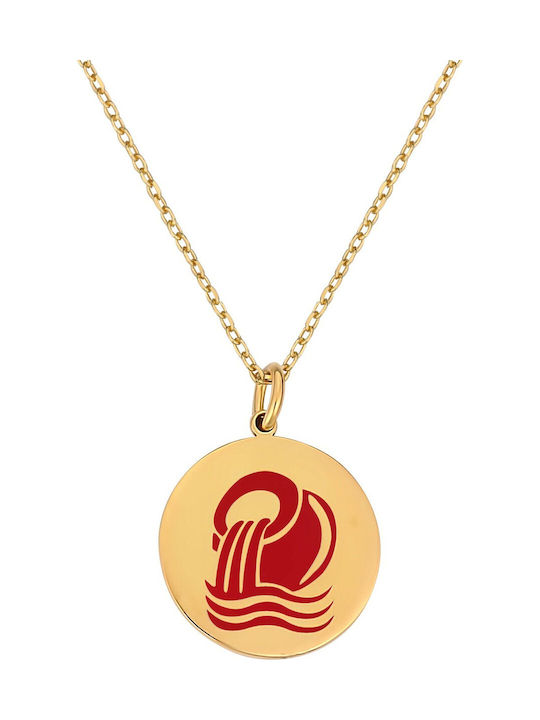 Necklace Zodiac Sign Gold Plated