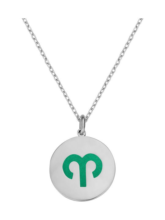 Necklace Zodiac Sign from Silver