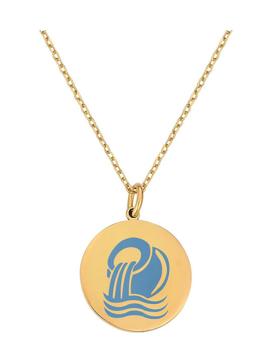 Necklace Zodiac Sign Gold Plated