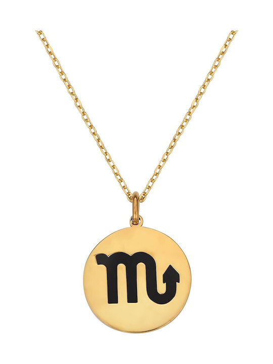 Necklace Zodiac Sign Gold Plated