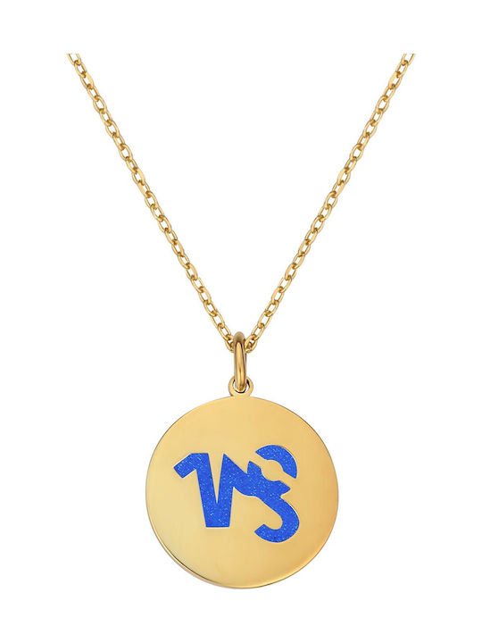 Necklace Zodiac Sign Gold Plated