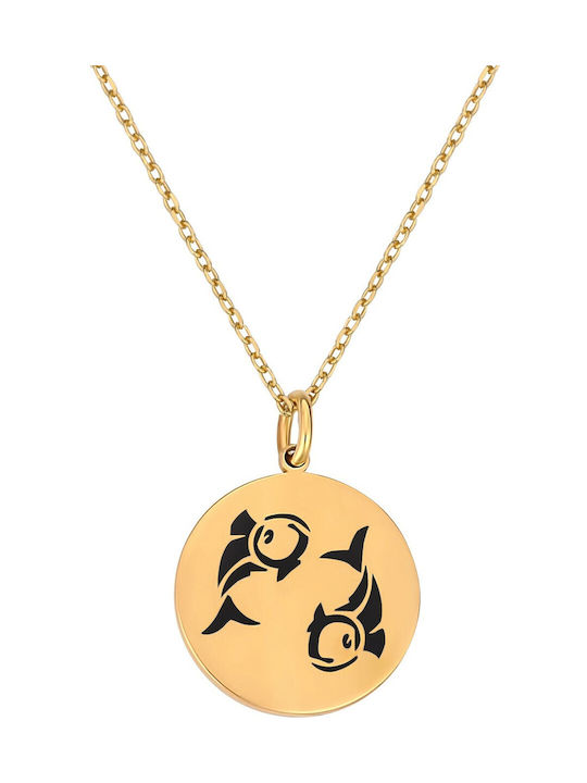 Necklace Zodiac Sign Gold Plated