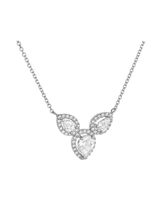 Necklace from White Gold 14K