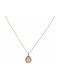 Necklace Rosette from Gold 18k