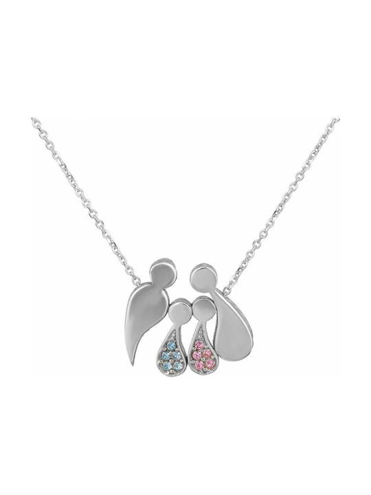 Drops Necklace Family from Silver