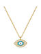 Necklace Eye Gold Plated